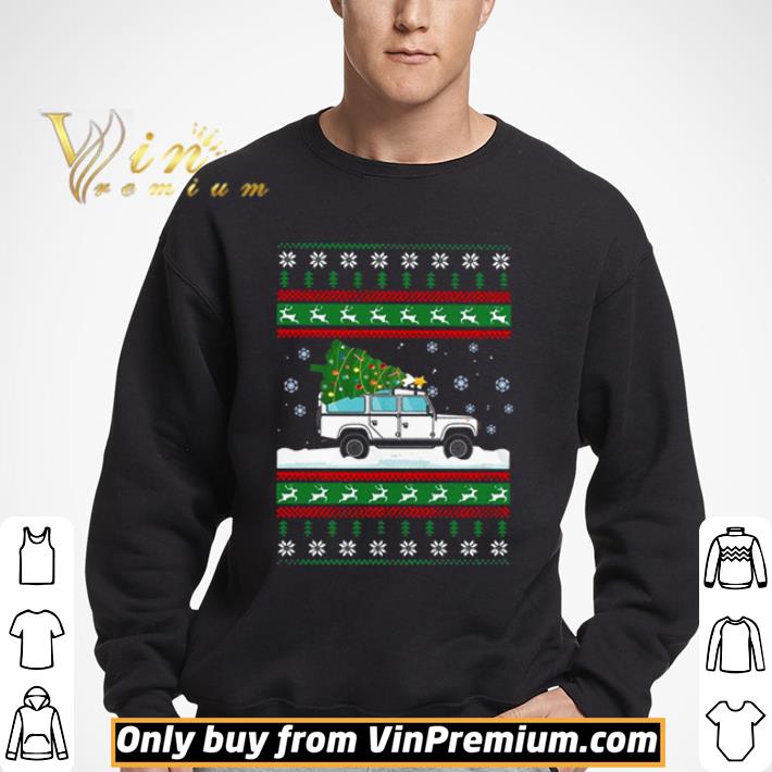 Land Rover Defender 90 Ugly Christmas shirt