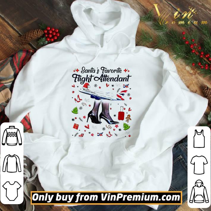 Santa’s Favorite Flight Attendant shirt