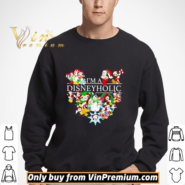 I’m a disney holic heart mickey mouse shirt