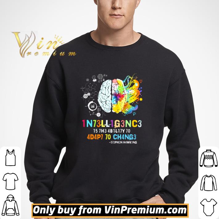 1N73LL1G3NC3 15 7H3 4B1L17Y 50 shirt