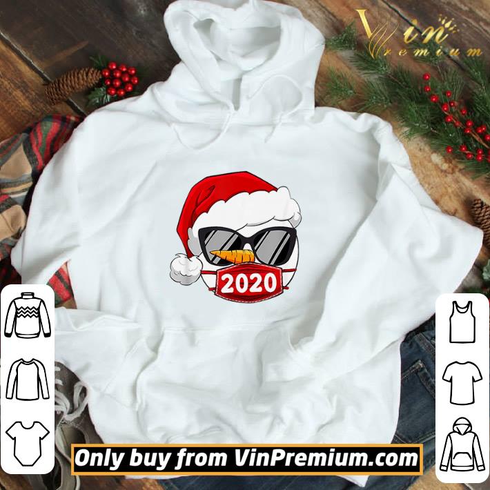 Snowman Face Mask Merry Christmas 2020 shirt