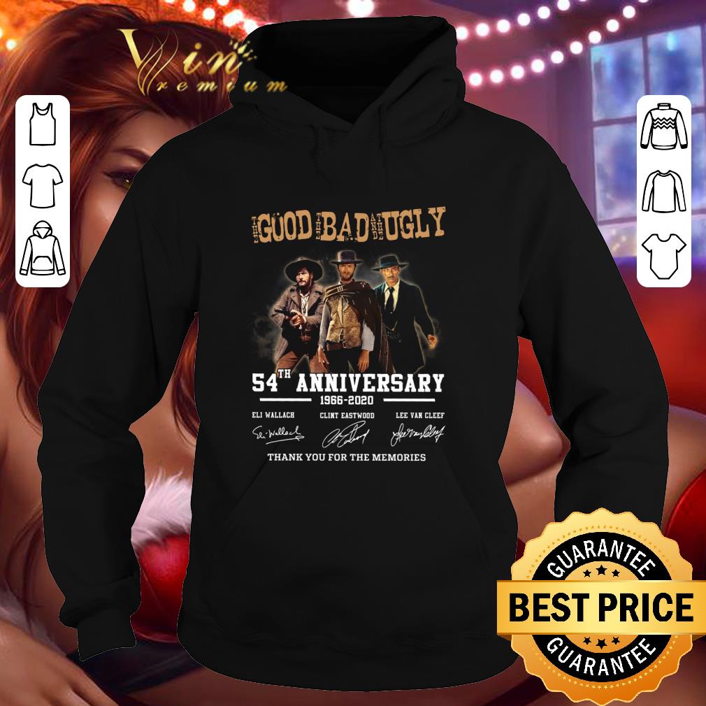 Best Clint Eastwood The Good The Bad The Ugly 54th Anniversary 1966-2020 shirt 3 Best Clint Eastwood The Good The Bad The Ugly 54th Anniversary 1966-2020 shirt