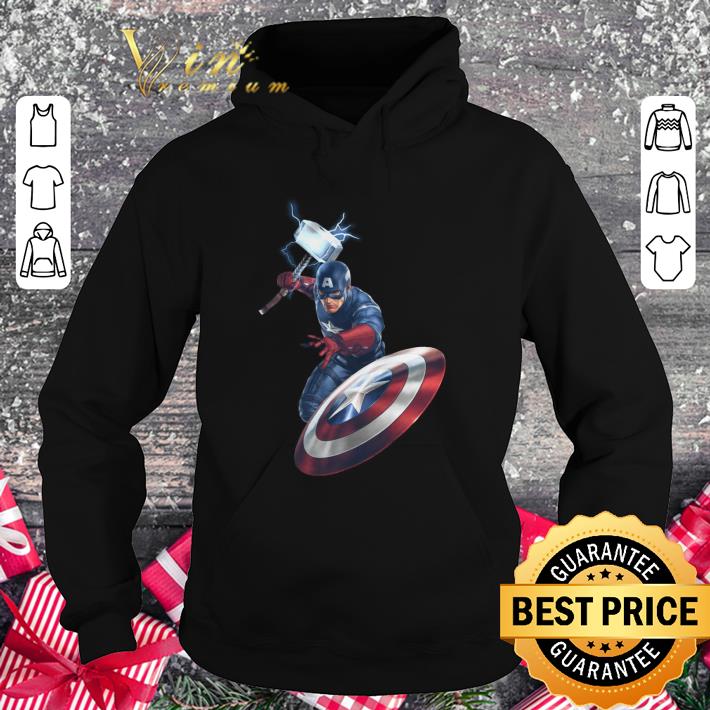 Best Captain America Mjolnir shirt