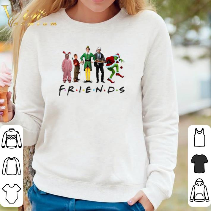 Original Merry Christmas Characters Elf Grinch Kevin Movie Friends shirt