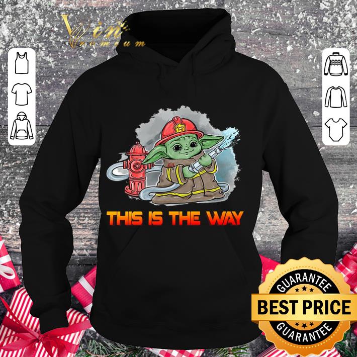 Best Baby Yoda Fighter This Is The Way shirt