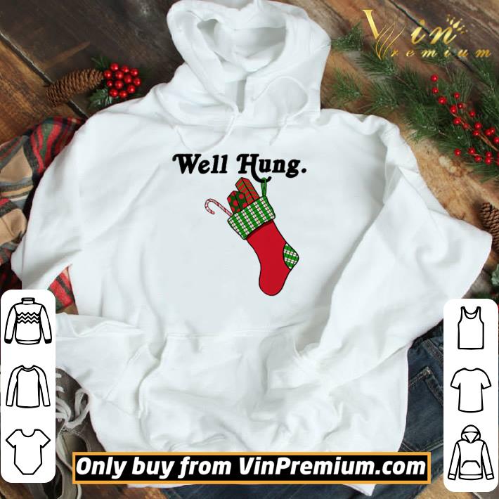 Sock gift Christmas well hung shirt