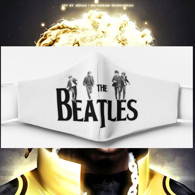 The Beatles Band Member Face Mask