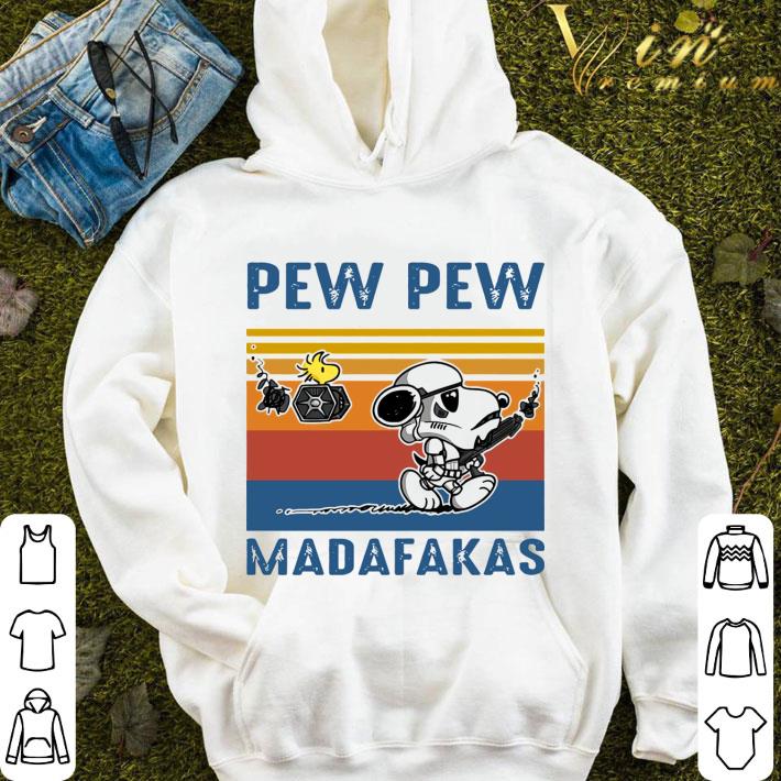 Star Wars Peanuts Snoopy Woodstock Pew Pew Madafakas Vintage shirt 3 Star Wars Peanuts Snoopy Woodstock Pew Pew Madafakas Vintage shirt