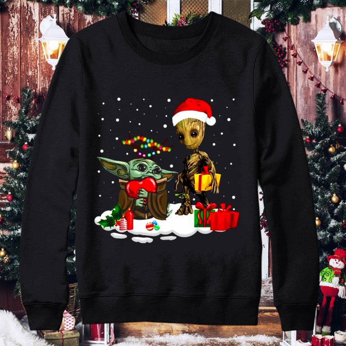 Best Baby Yoda Baby Groot Christmas Adore Me You Must shirt