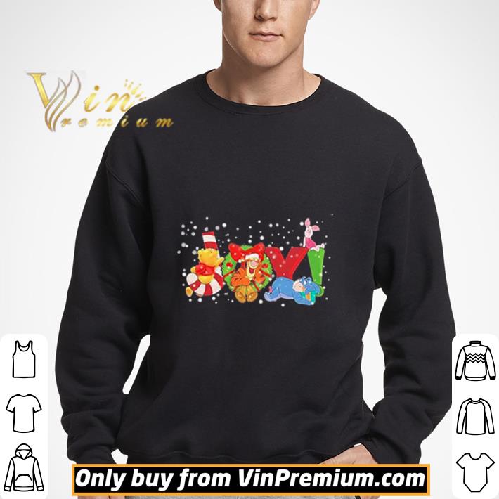 Pooh and friend joy christmas shirt