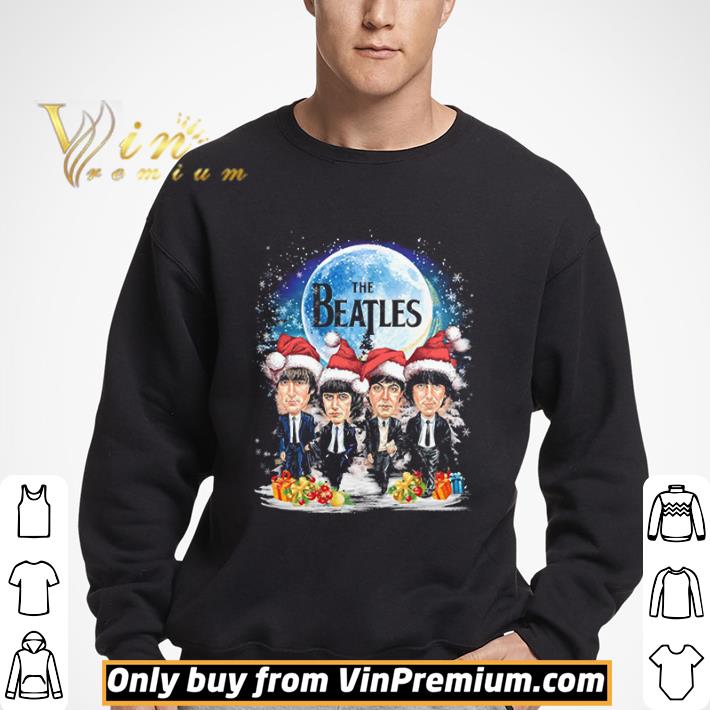 Santa The Beatles Christmas shirt