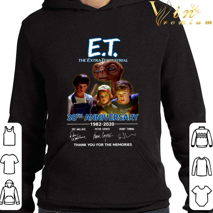 E.T. the Extra-Terrestrial 38th anniversary 1982-2020 signatures shirt