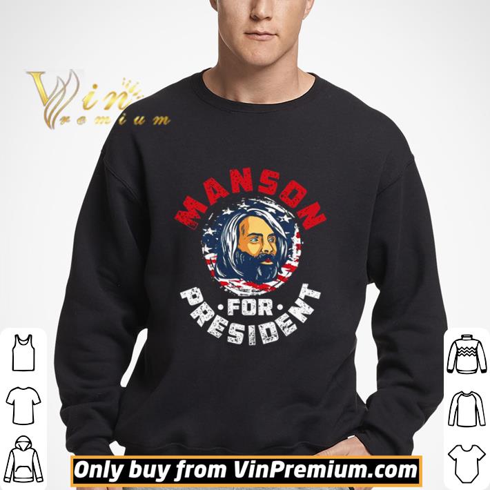 Manson For President shirt