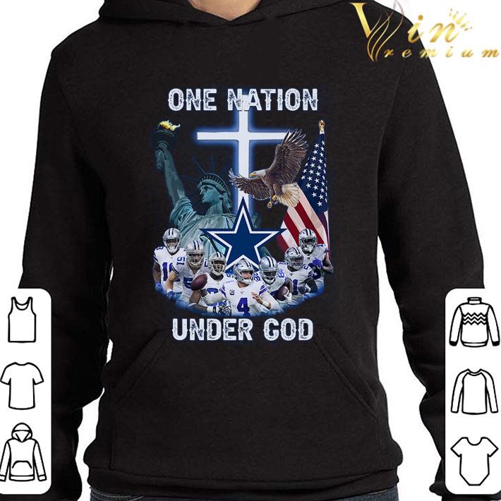 Dallas Cowboys NFL One Nation Under God Statue Of Liberty shirt 3 Dallas Cowboys NFL One Nation Under God Statue Of Liberty shirt