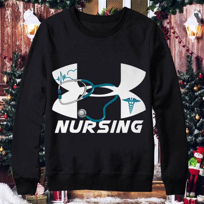 Funny Nursing Under Armour Logo shirt Funny Nursing Under Armour Logo shirt 4