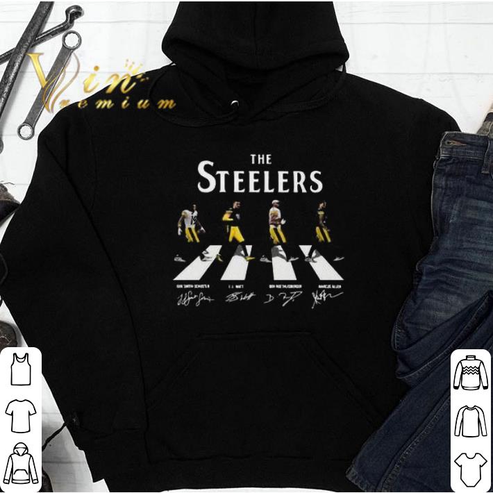 The Steelers Abbey Road Signatures tshirt