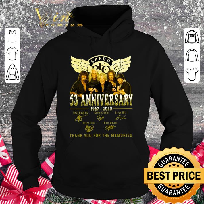 Best Kevin Cronin REO Speedwagon 53 anniversary 1967-2020 Signatures shirt