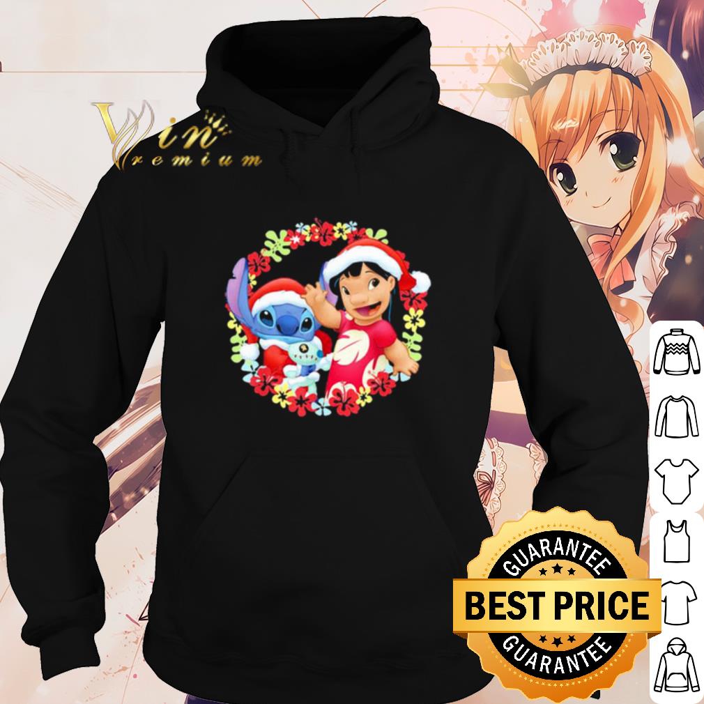 Premium Lilo And Stitch Pajama Santa Claus Christmas shirt