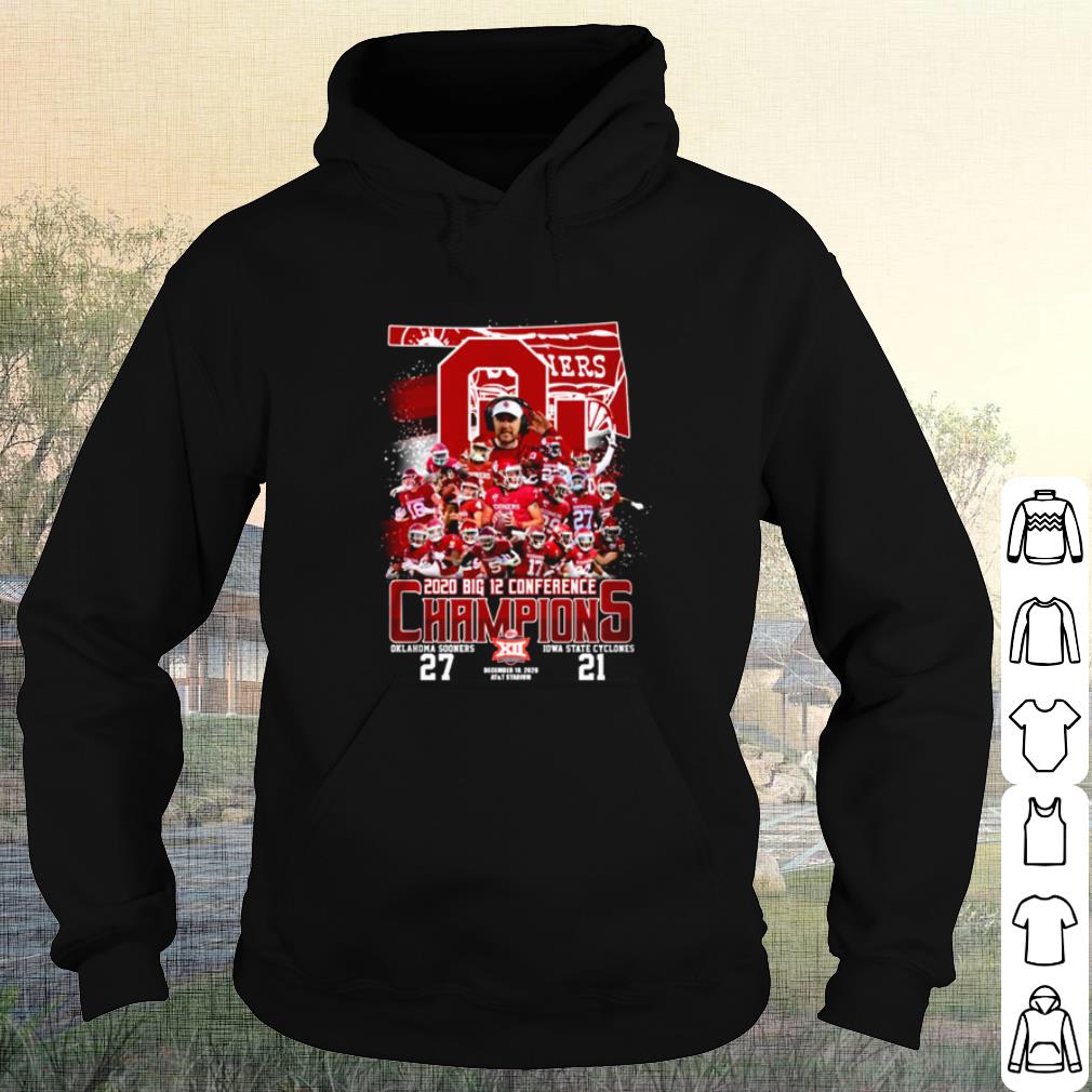 Official Oklahoma Sooners 2020 Big 12 Conference Champions shirt