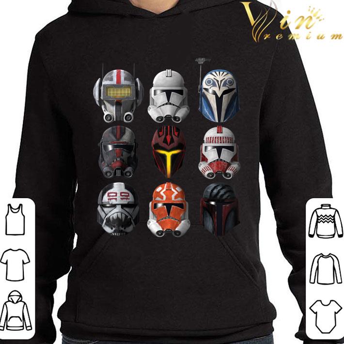Star Wars The Clone Wars Clone Helmets shirt 3 Star Wars The Clone Wars Clone Helmets shirt