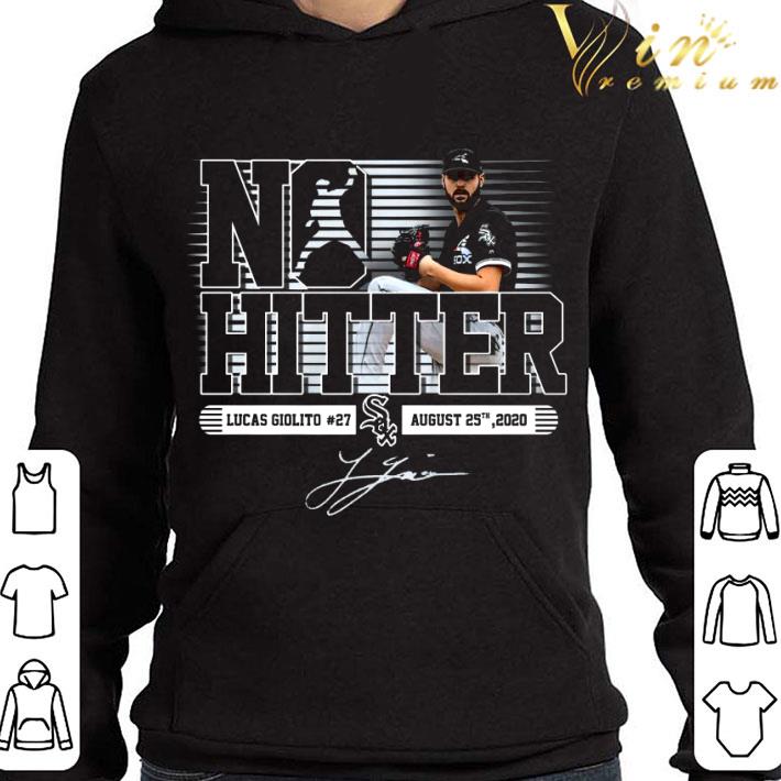 Chicago White Sox No Hitter Lucas Giolito August 25th 2020 Signatures shirt 3 Chicago White Sox No Hitter Lucas Giolito August 25th 2020 Signatures shirt