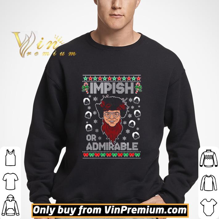 Dwight Schrute Impish or Admirable Christmas shirt