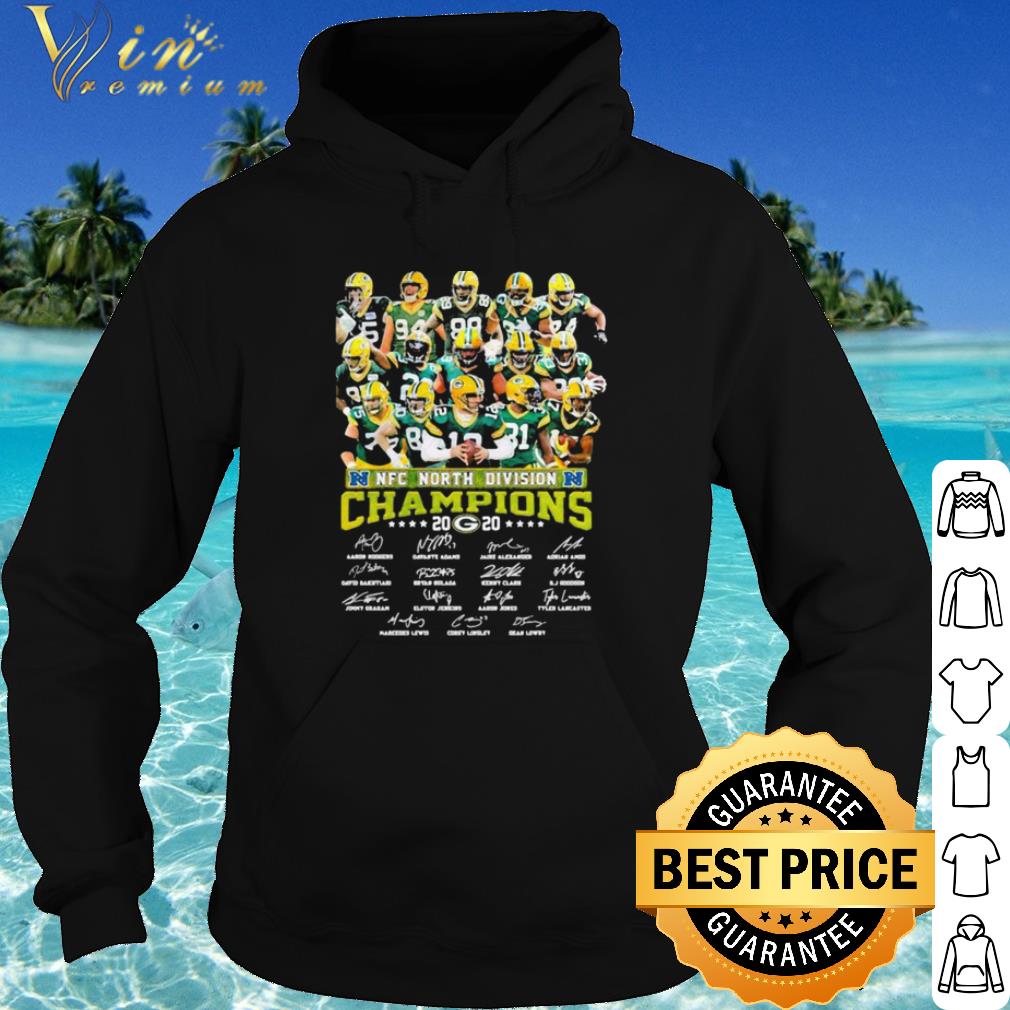 Nice Nfc North Division Champions 2020 Signature shirt