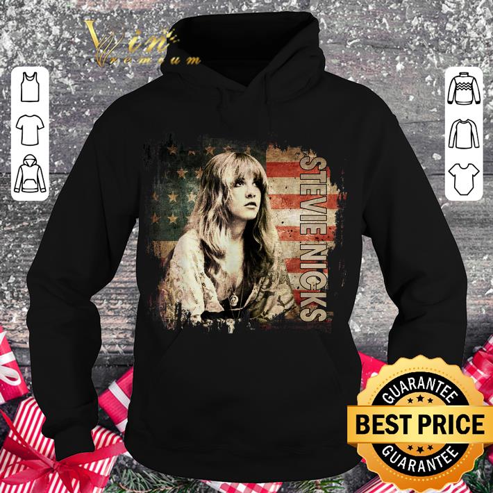 Hot Vintage Stevie Tees Nicks Gift Christmas Retro Flag American shirt