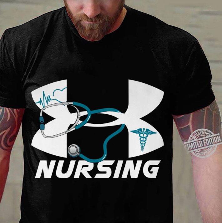 Funny Nursing Under Armour Logo shirt Funny Nursing Under Armour Logo shirt 3
