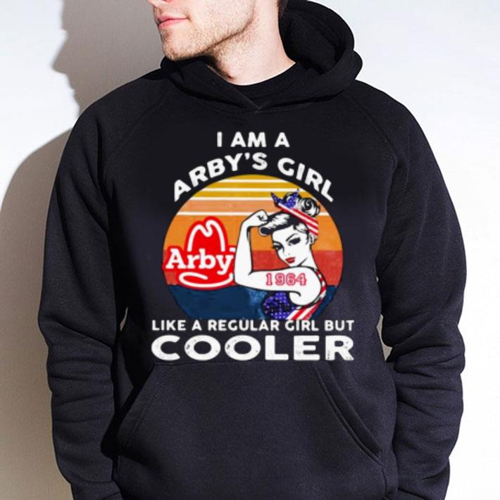 Awesome Strong Girl Arby’S Girl Like A Regular Girl But Cooler Vintage shirt