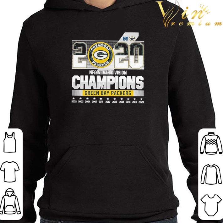 Green bay Packers 2020 NFC North Division Champions shirt