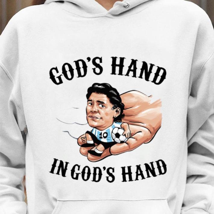 Hot Diego Maradona God's Hand In God's Hand shirt 3 Hot Diego Maradona God's Hand In God's Hand shirt