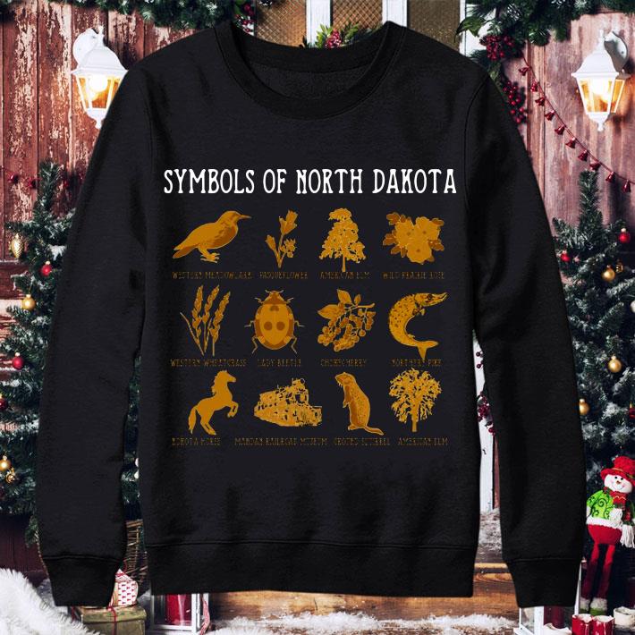 Best Symbols Of North Dakota Western Meadowlark shirt