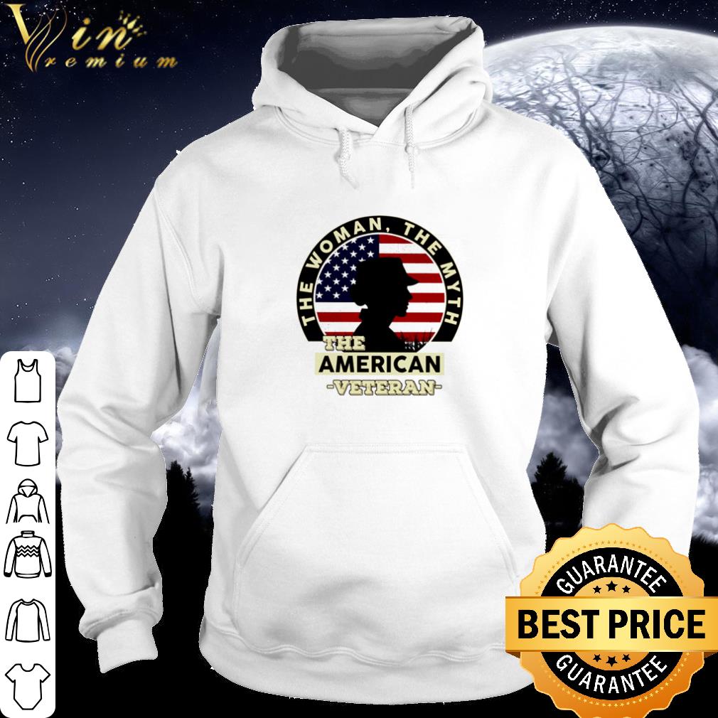 Official The woman the myth the American Veteran shirt