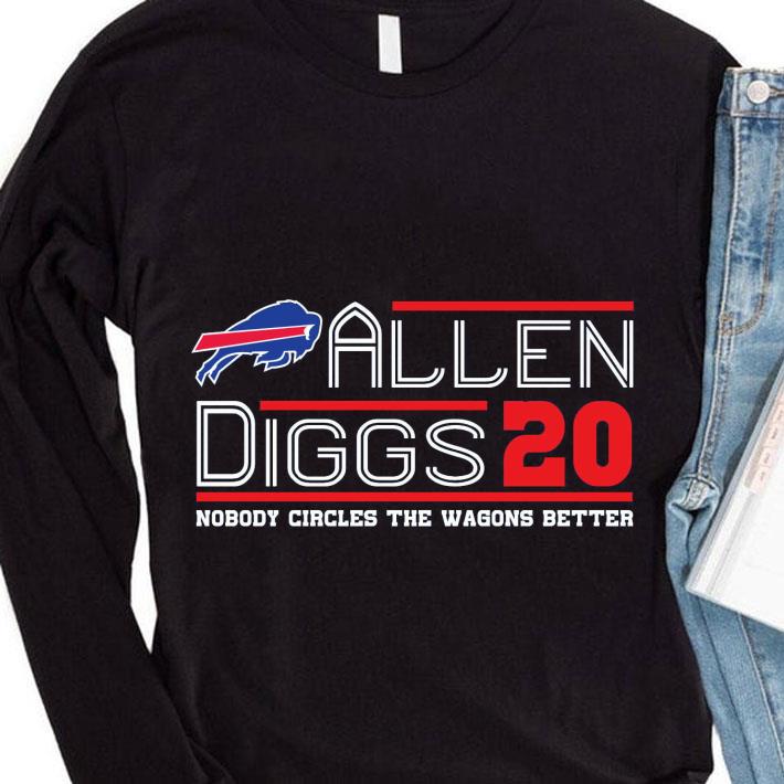 Awesome Buffalo Bills Allen Diggs 2020 nobody circles the wagons better shirt 3 Awesome Buffalo Bills Allen Diggs 2020 nobody circles the wagons better shirt