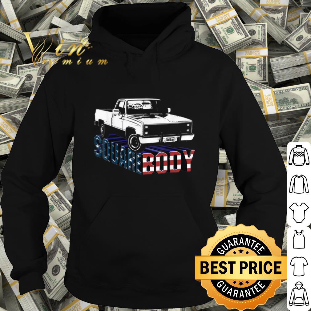 Premium American Flag Square Body shirt
