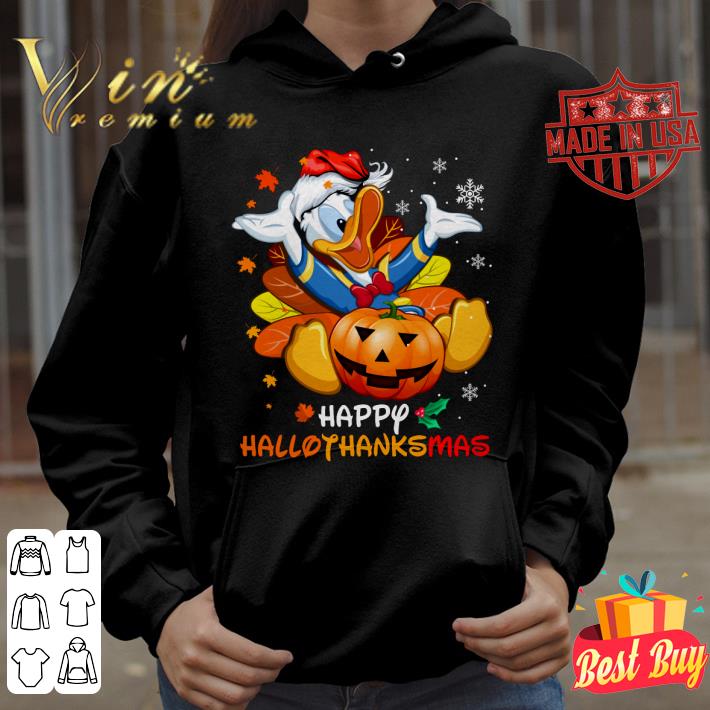 Official Happy Hallothanksmas Donald Duck Christmas 2020 shirt