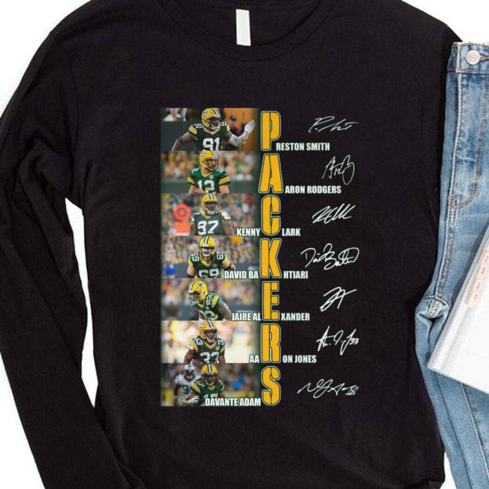 Best Green Bay Packers Signatures Preston Smith Aaron Rodgers shirt 3 Best Green Bay Packers Signatures Preston Smith Aaron Rodgers shirt