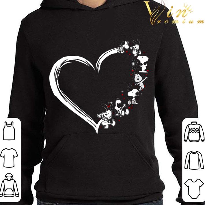 Love Snoopy Peanuts Heart shirt