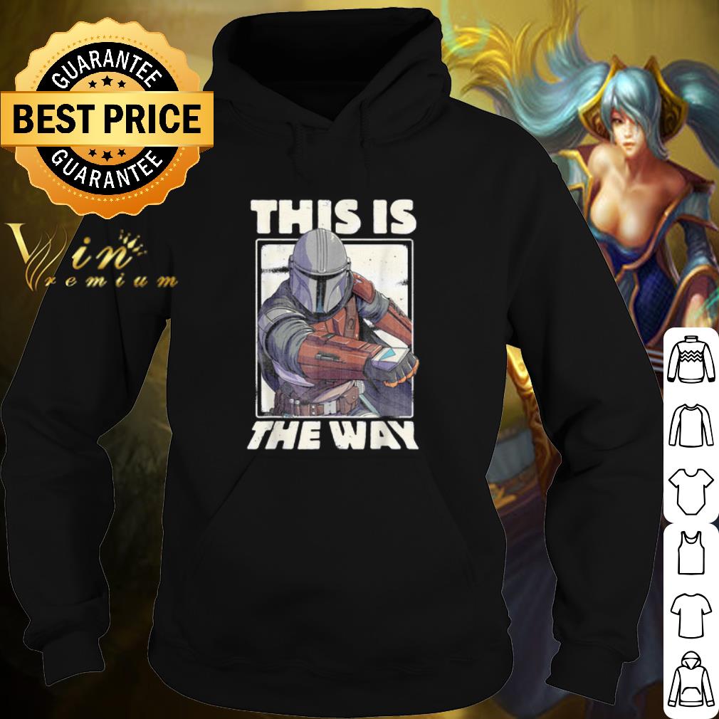 Premium Star Wars The Mandalorian This Is The Way shirt