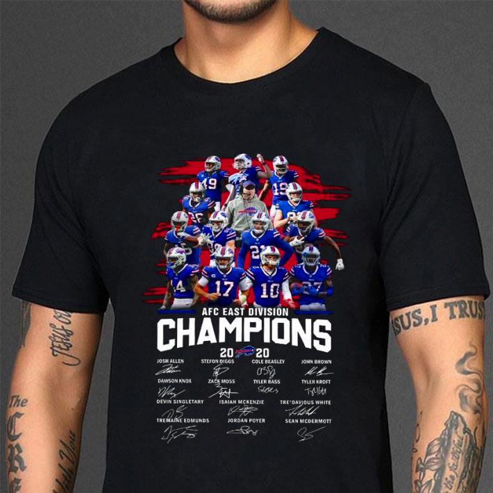 Team Players Buffalo Bills AFC East Division Champions 2020 Signed ...