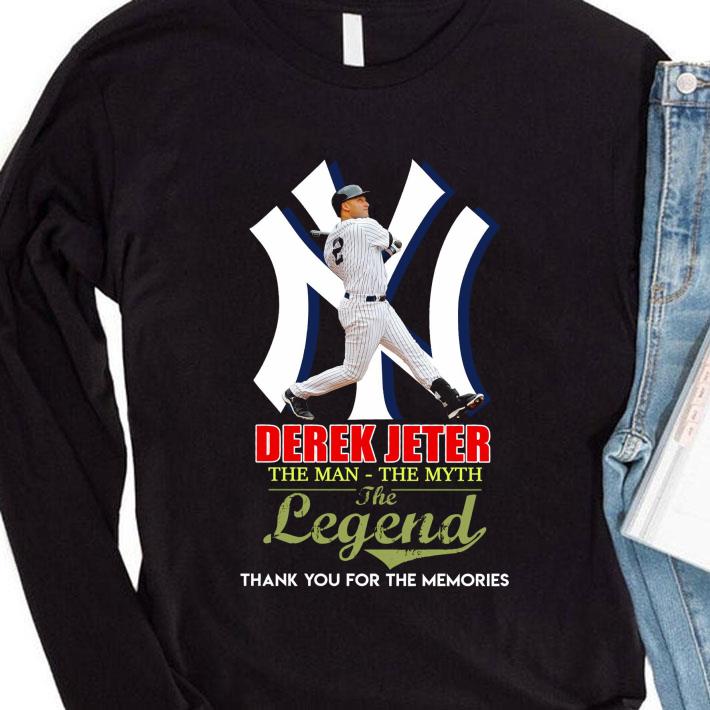 Official New York Yankees Derek Jeter The Man The Myth The Legend shirt 3 Official New York Yankees Derek Jeter The Man The Myth The Legend shirt