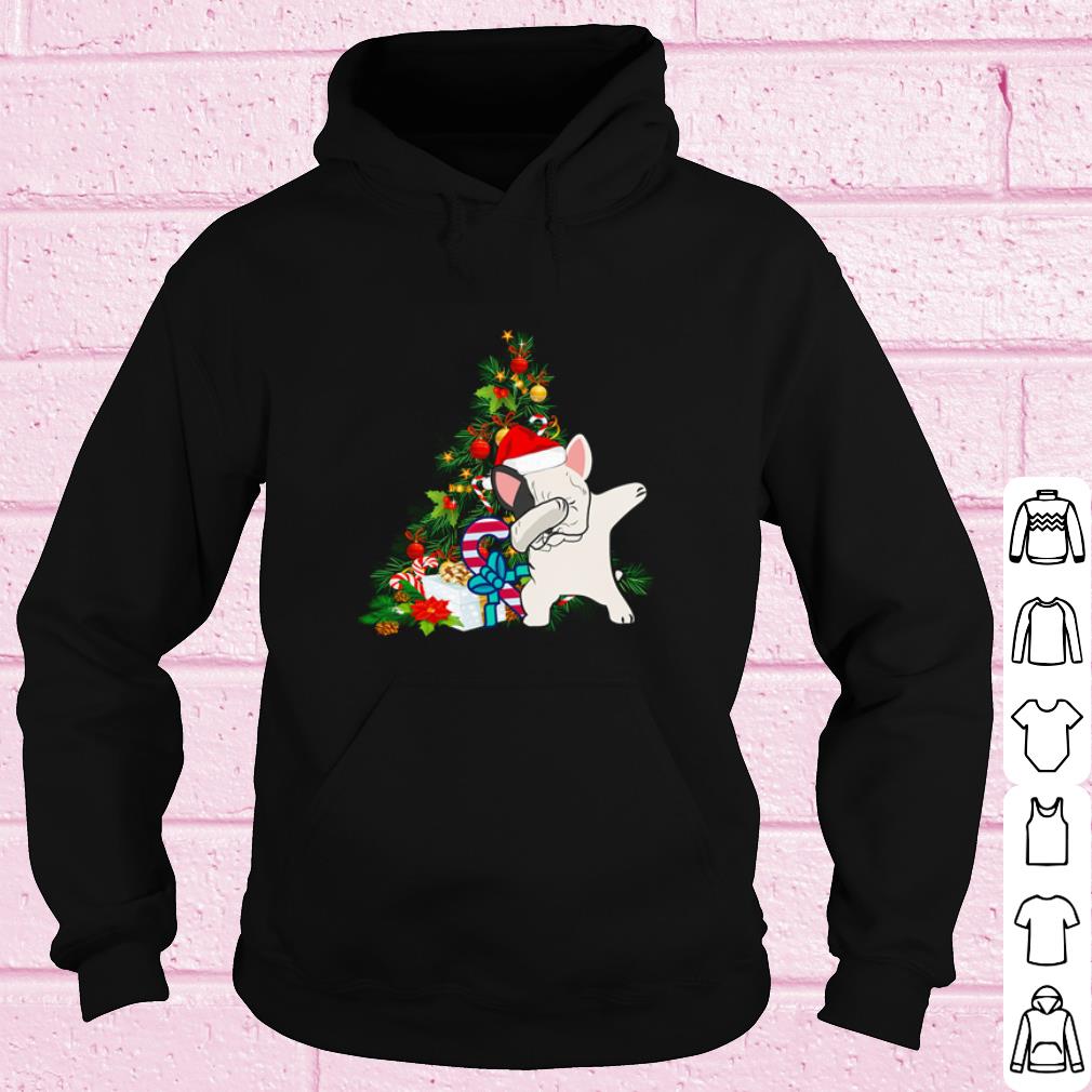 Nice French Bulldog Dabbing Christmas Tree shirt