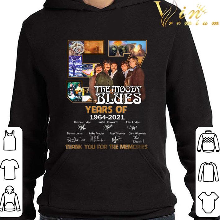 The Moody Blues 57 Years Of 1964-2021 signatures shirt 3 The Moody Blues 57 Years Of 1964-2021 signatures shirt