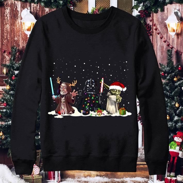 Premium Star Wars Obi-Wan Kenobi Darth Vader Master Yoda Christmas 2020 shirt