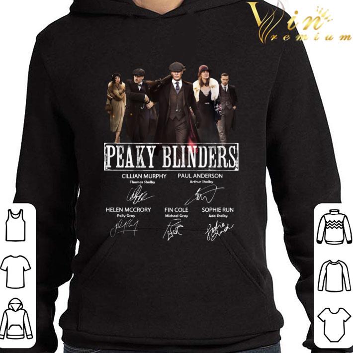 Premium Peaky Blinders Characters Signatures Cillian Murphy shirt