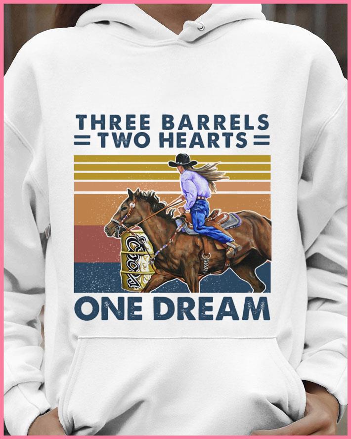 Original Three Barrels Two Hearts One Dream shirt 3 Original Three Barrels Two Hearts One Dream shirt