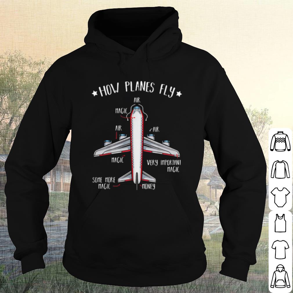 Official How Planes Fly Airport shirt