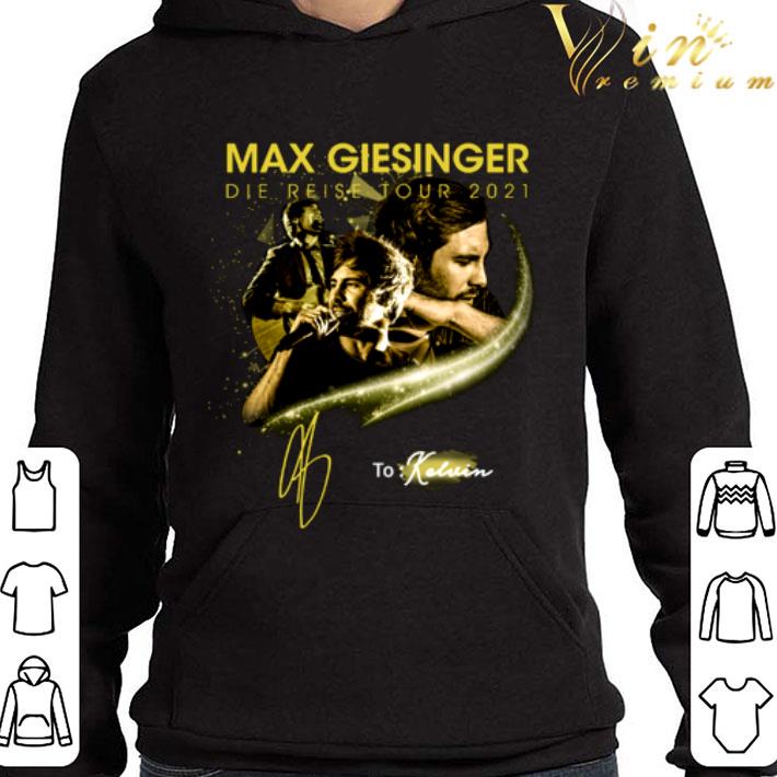 Max Giesinger Die Reise Tour 2021 Signature shirt