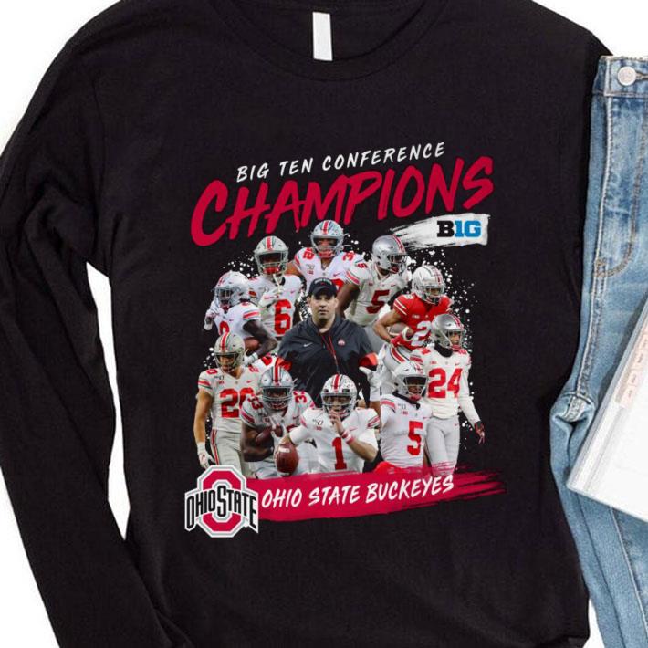 Funny Big Ten Conference Champions Ohio State Buckeyes shirt